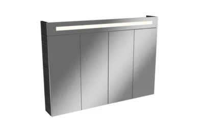 Spiegelschrank LED Badmöbel Badschrank Fackelmann Twindy 110 cm - Bild 1 von 2