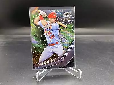 Paul Goldschmidt 2023 Topps Chrome Black Green Wave #4 /99 Cardinals - Image 1 of 2