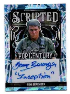 4/4 AUTO TOM BERENGER SCRIPTED INCEPTION PLATOON AUTOGRAPH 2024 LEAF POP CENTURY - Bild 1 von 2