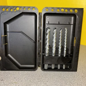 Black & Decker 4-Piece Bullet Speed Tip Masonry Concrete Tap Drill Bit Set - Picture 1 of 5