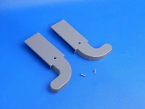 Bosch Side By Side Kühlschrank B22CS50SNS Türscharnierabdeckungen 00616114 00615275 - Bild 1 von 2