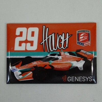 #29 James Hinchcliffe Genesys Andretti Autosport Imán Mayor Of Hinchtown Indy Foto 1 de 4