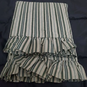Vtg Waverly Williamsbug Set! 2 Euro Shams & King Bed Ruffle Traditional Classic - Picture 1 of 9