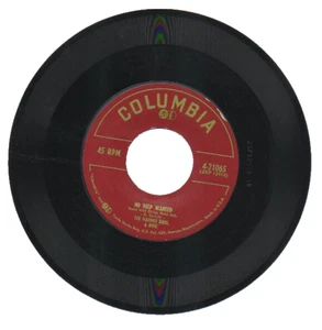 MADDOX BROS. 45 RPM Record "NO HELP WANTED" / "HEARTS AND FLOWERS" 1953 EX! - Imagen 1 de 2