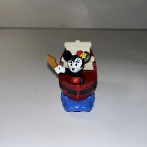 Minnie Mouse Pirates of the Caribbean McDonalds Happy Meal Toy 2020 Red Ship - Picture 1 of 6