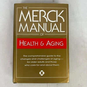 The Merck Manual of Health and Aging Hardcover Book - Imagen 1 de 5