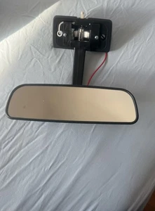 Rear View Mirror Fit For Isuzu Elf Truck NPR NHR NQR NKR 1994-04 With Roof Lamp - Picture 1 of 2