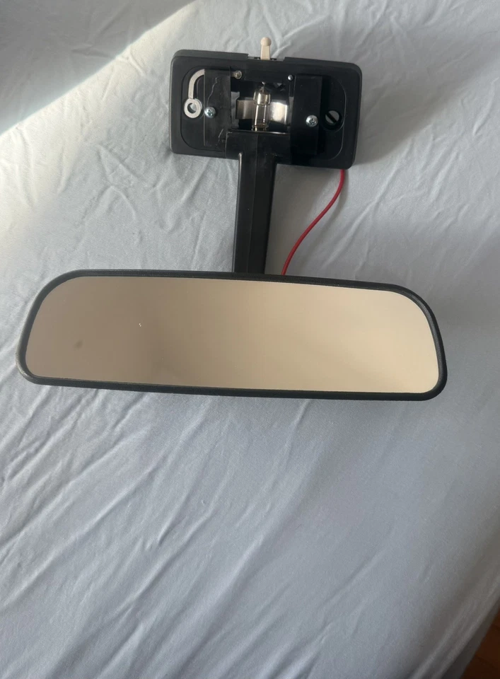 Rear View Mirror Fit For Isuzu Elf Truck NPR NHR NQR NKR 1994-04 With Roof Lamp - Image 1 of 2
