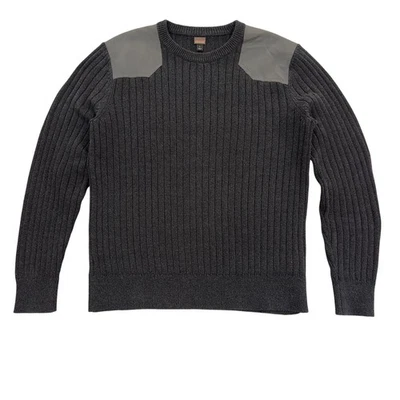 Suéter Patagonia M's Cortador de Niebla Algodón Tejido Gris Negro Para Hombre Talla Grande Foto 1 de 4