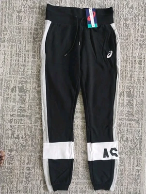 Asics Women's Performance Black Colorblock Joggers - Medium  - Image 1 of 4
