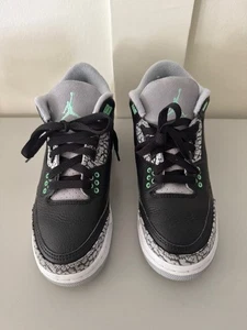 Air Jordan 3 Retro Verde Brillo Estilo # CT8532-031 Niños Talla 4Y - Imagen 1 de 6