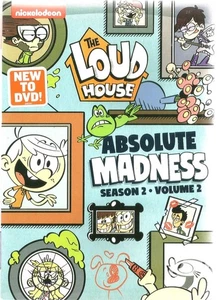 Nickelodeon The Loud House: Absolute Madness-Season 2, Vol. 2 (DVD) NEW SEALED - Picture 1 of 2