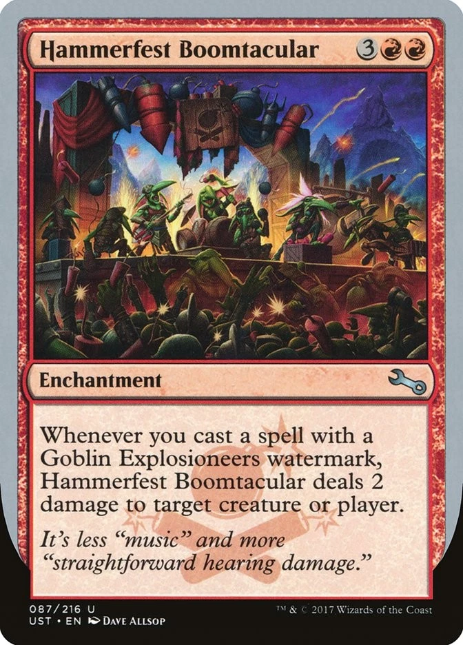 Hammerfest Boomtacular [Unstable] (UST 87) Near Mint - Image 1 of 1