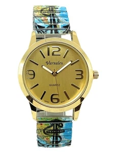 Varsales Damas Novedad Elegante Banda Elástica Elástica Analógica Cuarzo Reloj de Moda - Imagen 1 de 4
