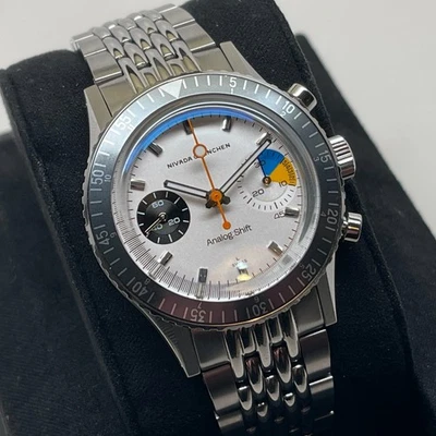 Nivada Grenchen Analog:Shift CHRONOMASTER BIG EYE YACHTING WATCH Limited Edition - Image 1 of 4