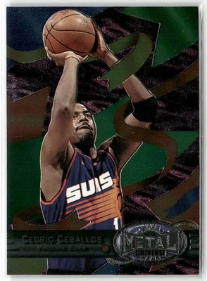 Skybox Metal Universe 1997-98 Cedric Ceballos Phoenix Suns #16 Foto 1 de 3