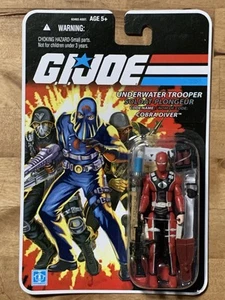 Hasbro 3,75" G.I. Joe Wave 12 Cobra Diver Underwater Trooper Variant Card - Bild 1 von 2