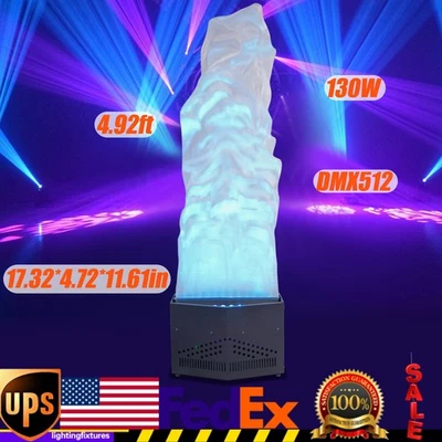 130W Fake Fire Flame Light Multiple Colors LED Flame Lamp DMX512 Mode Light - Image 1 of 4