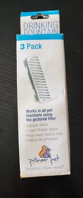 Pioneer Pet Water Drinking Fountain Replacement Filters #3091 - Image 1 of 4