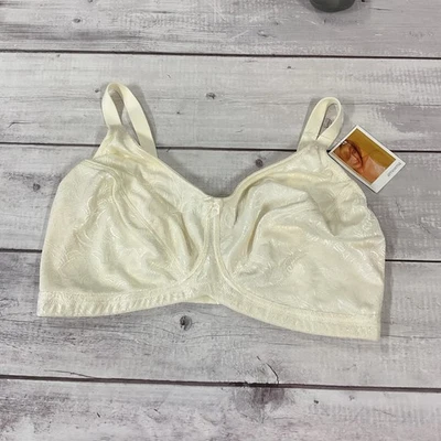 Amoena Mastectomy Bra Womens 40DD Candlelight Kaylee 2009 Wireless Soft Cup NEW - Image 1 of 4