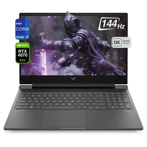 HP Victus 16 Gaming Laptop, i7-14700HX, 16.1" FHD IPS, RTX4070, QWERTZ, W11Pro - Afbeelding 1 van 9