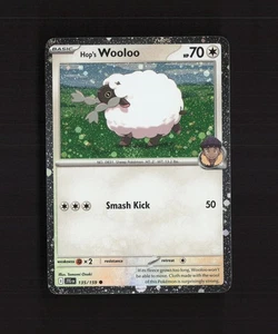 Hop's Wooloo 135/159 Journey Together Cosmos Holo SWIRL Pokemon Card NM - Picture 1 of 10