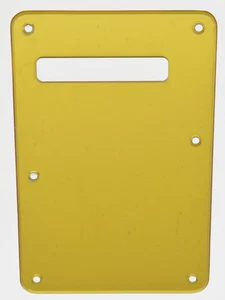 NEW BACKPLATE STRAT - Effet Miroir -  gold - pour guitare stratocaster - Imagen 1 de 3