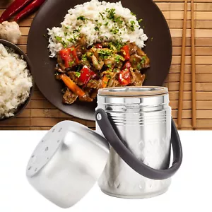 Warmer Lunch Box Kids Adult School Portable Thermal Insulated Hot Food Container - Picture 1 of 11