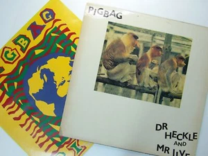 Pigbag: Dr Heckle & Mr Jive 1982 UK A1/B1 LP + Big Bean 12" - Picture 1 of 11