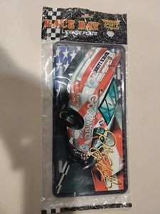 Vintage Metal Dale Earnhardt License Plate NASCAR Automobile Chevy Winston Cup - Picture 1 of 8