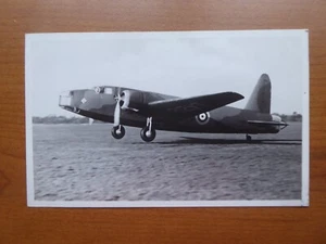 CARTE POSTALE AVIATION AVION VICKERS WELLINGTON BOMBER ROYAL AIR FORCE RAF - Imagen 1 de 2