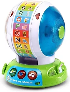 Leapfrog Spin And Sing Alphabet Zoo For Ages 6 Months To 36 Months Blue - Picture 1 of 3