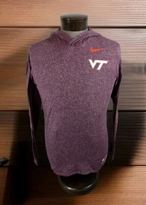 Camiseta con Capucha Nike Virginia Tech Para Hombres M Granate VT Hokie Nation Estampado Gráfico - Imagen 1 de 15