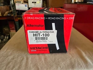 Hitachi HIT-100 Automotive Products 1-Wire 100 Amp Chrome Alternator for GM -New - Picture 1 of 6