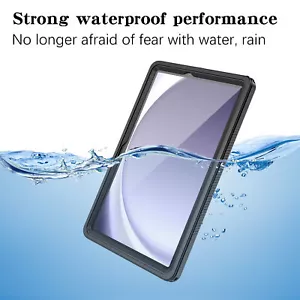 Waterproof Case for Samsung Galaxy Tab A9 Plus with Built-in Screen Protector - Picture 1 of 9