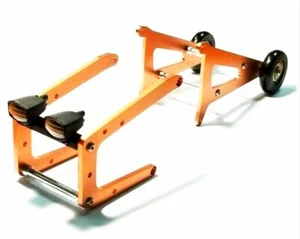 Aluminum Bumper Wheelie Bar for Tamiya 1/10 RC 4WD Model Clod Buster /Bullhead - Picture 1 of 6