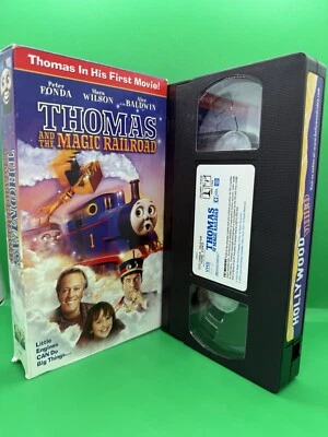 Thomas and the Magic Railroad VHS Tape 2000 Peter Fonda Alec Baldwin Slip Sleeve - Image 1 of 2