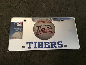 MLB DETROIT TIGERS SISKIYOU SPORTS ACRYLIC LICENSE PLATE NEW WITH TAGS - Picture 1 of 1