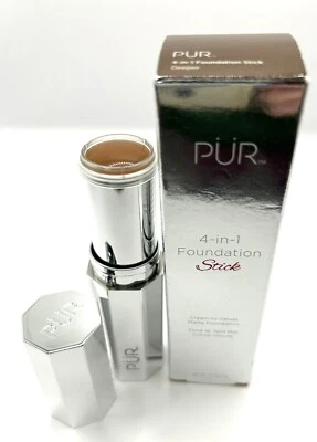 PÜR~4-in-1 Foundation Stick*DEEPER*Cream to Velvet Matte Foundation~0.3Oz~NIB! - Image 1 of 4