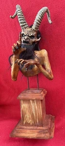 Mexico City Outside Art HOOS Delightfully Wicked Traditional Krampus Devil - Picture 1 of 23