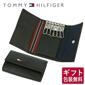 Tommy Hilfiger Key Case 31TL17X013-001 (0094-5474/01) Black (6 key hooks) Men's - Picture 1 of 3