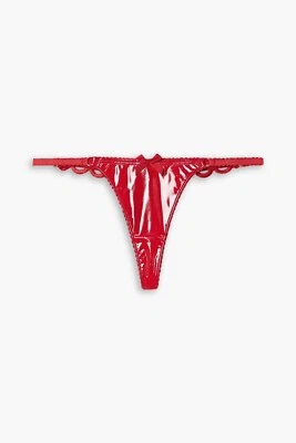 Agent Provocateur Zarya roter PVC-Tanga AP4 Large neu mit Etikett - Bild 1 von 4