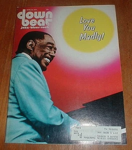 DOWN BEAT mag 4/25/74 DUKE ELLINGTON + Robin Kenyatta - Picture 1 of 1