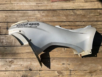 2005-2007 Kawasaki Brute Force 750 Silver Left Side Cover Plastic Body Panel - Image 1 of 4