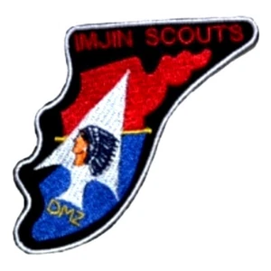 Parche Imjin Scouts DMZ Parche Bordado Ejército de los Estados Unidos Marina Militar Vietnam Segunda Guerra Mundial - Imagen 1 de 1