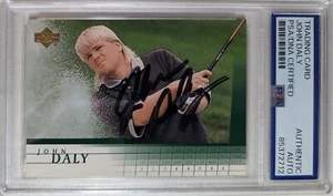John Daly Signed 2001 Upper Deck Trading Card Autographed PSA/DNA PGA Golf - Picture 1 of 1