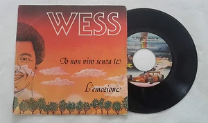 45 GIRI < WESS - IO NON VIVO SENZA TE-L'EMOZIONE - Bild 1 von 1