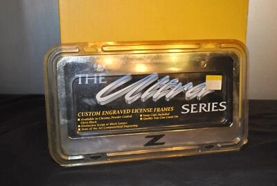Nissan Z Chrome Metal Graphic License Plate Frame - Image 1 of 4