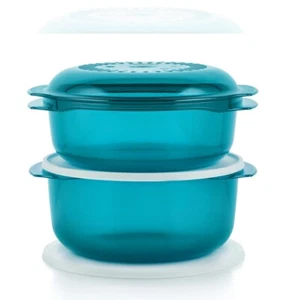 Casseruola Micro Plus3 L più Coperchio 1,75 Cucinare In Microonde Tupperware - Foto 1 di 3