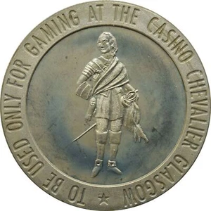 Gettone Casino Chevalier Glasgow Regno Unito 1967 - Foto 1 di 2